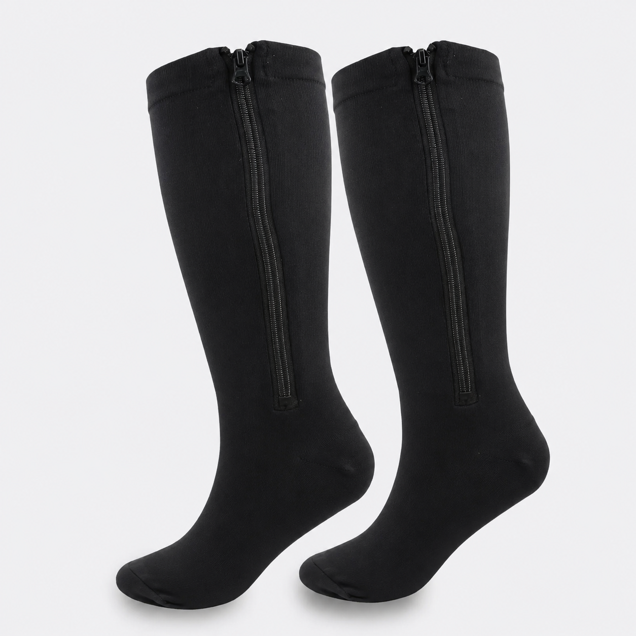ZippFlow™ Compression Socks with Side Zipper